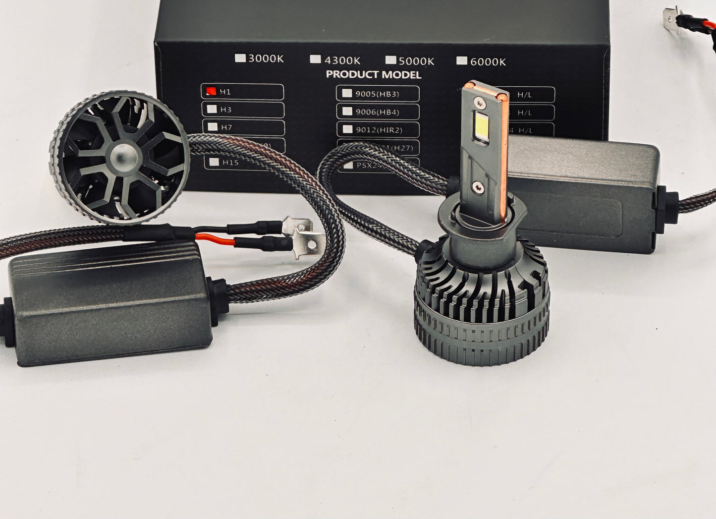 H1 LED CARLAMP BULBS