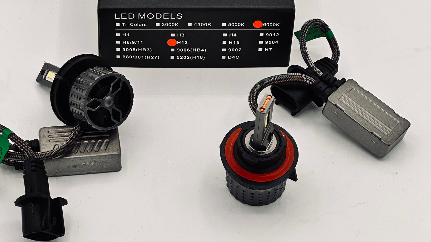 H13 LED CARLAMP BULBS