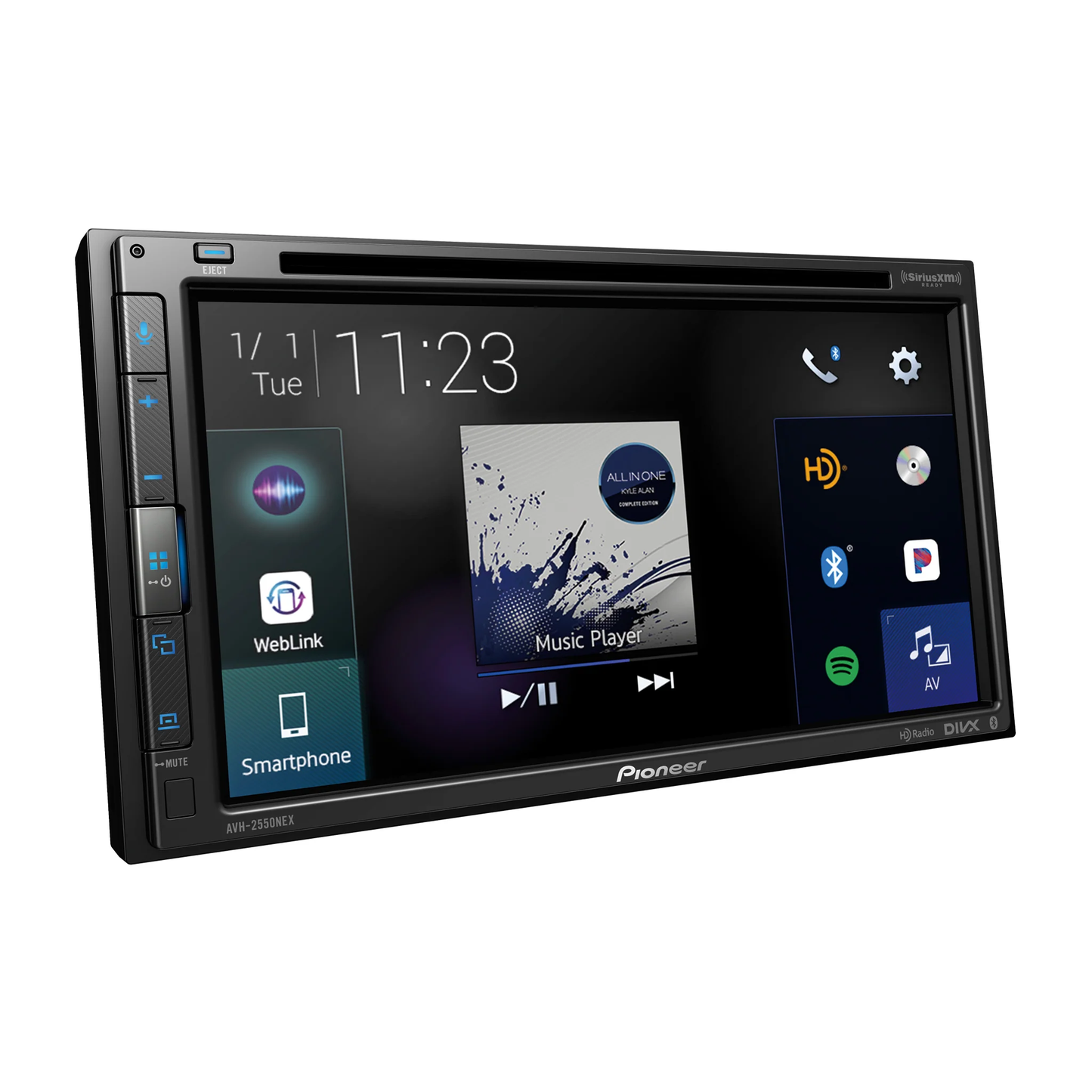 PIONEER AVH-2550NEX RECEIVER